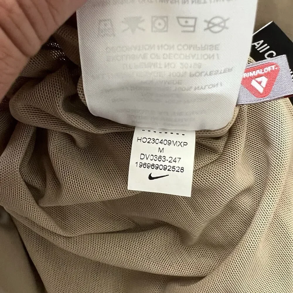 Nike ACG Rope De Dope Beige Full Zip Jacket Insulated DV0363-247 Men Medium NWT